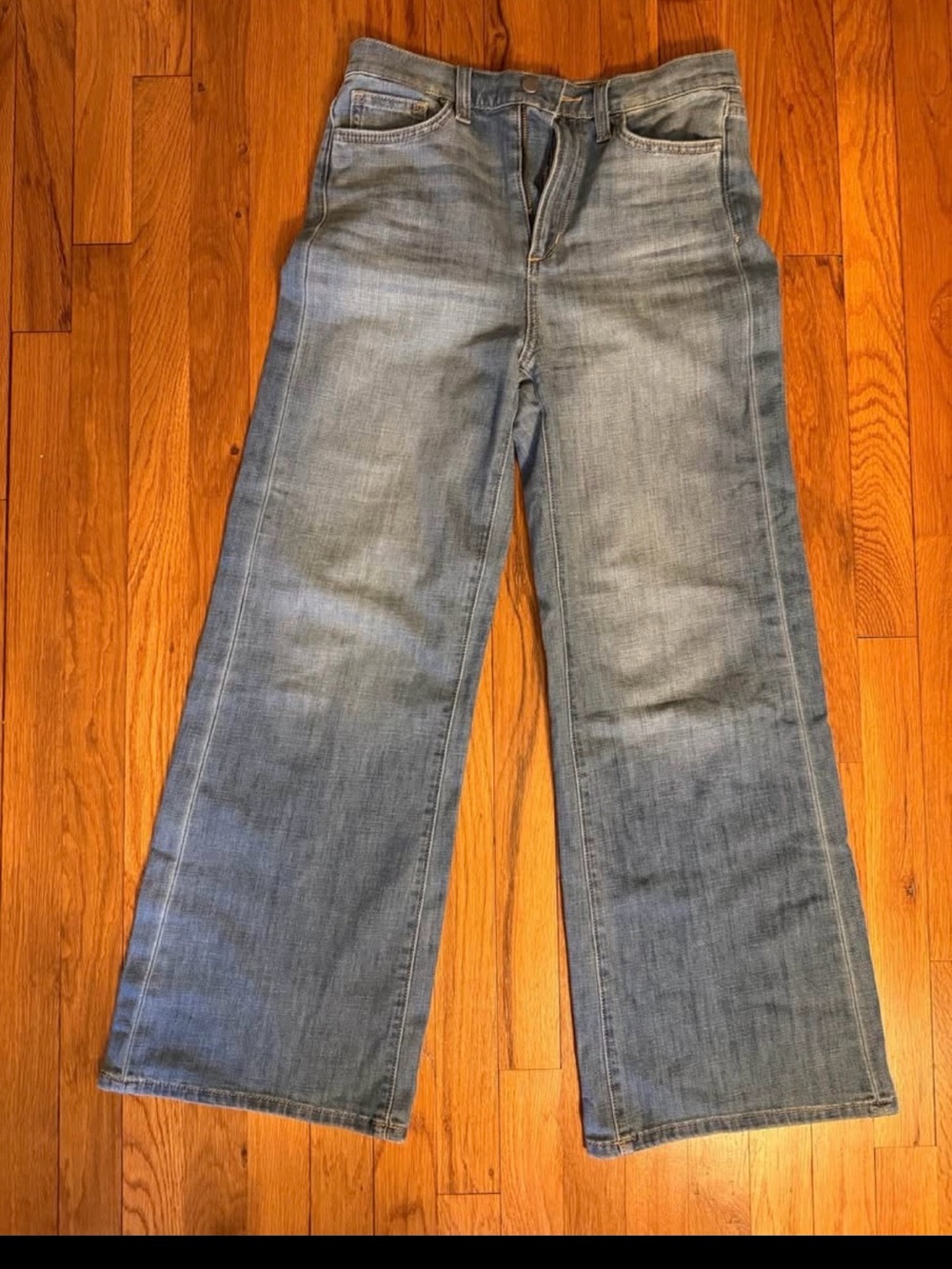 Joe's Jeans Light Wash Wide-Leg Women’s Jeans